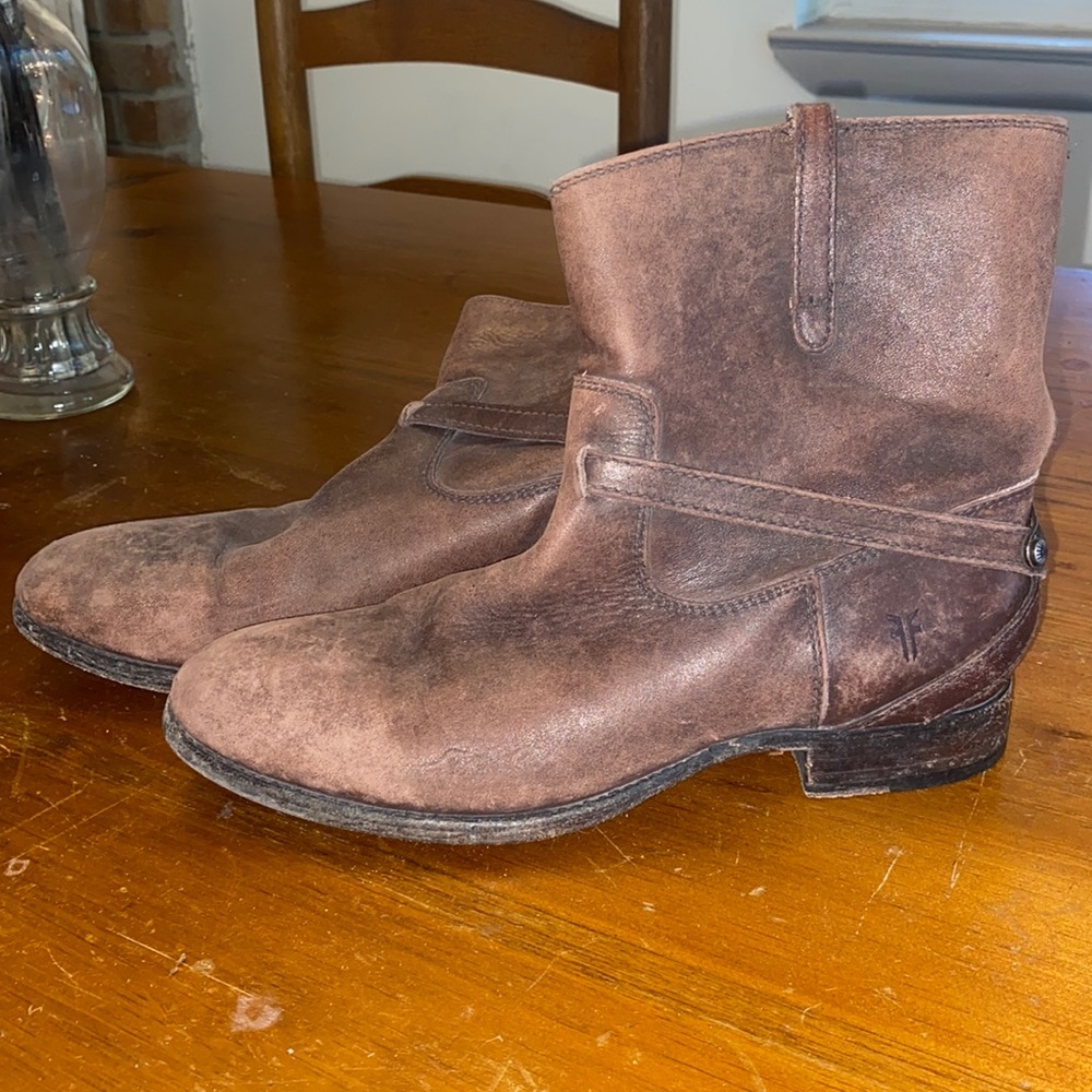 Frye ankle booties